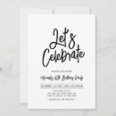 Search for all white party invitations Modern