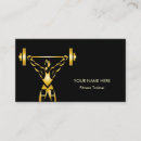 Search for fitness coach business cards black and white