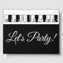 Search for music guest books Black and white