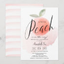 Search for peach baby shower invitations Script