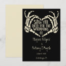 Search for skeleton hand invitations Hallowedding