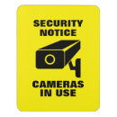 Search for security camera signs Video surveillance