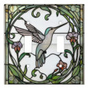 Search for stained glass light switch covers Flowers