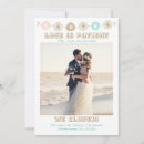 Search for love is patient but we are not Elopement