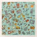Search for music coasters Background