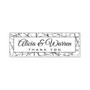 Search for rectangular rubber stamps Modern