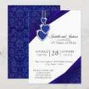 Search for 45th anniversary invitations Sapphire