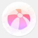 Search for pool party birthday stickers Beach ball