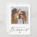Search for bridesmaid cards rustic