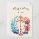 Search for libra birthday cards Scales