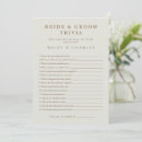 Search for bridal trivia games Modern
