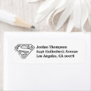 Search for superhero return address labels Super giril