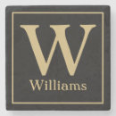 Search for marble monogram coasters Typography