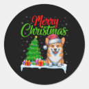 Search for corgi stickers Xmas