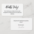 Search for adults only invitations Minimalist