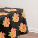 Search for orange floral tablecloths Watercolor