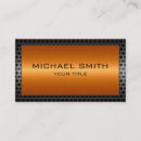Search for steel business cards Mechanic