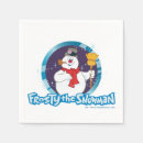 Search for snowman napkins Frosty the snowman