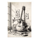 Search for vinyl posters Guitar