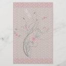 Search for ecru stationery paper Pink