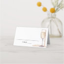 Search for bridal shower place cards Brunch and bubbly
