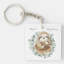 Search for baby shower favor keychains Watercolor