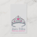 Search for crown business cards Tiara