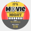 Search for movie night stickers Sleep over