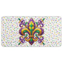 Search for fleur de lis license plates Mardi gras