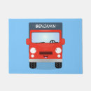 Search for red truck doormats Illustration