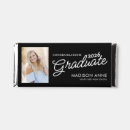 Search for graduation candy favors Black and white