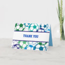 Search for soccer thank you cards Blue