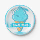 Search for ice cream paper plates Gender reveal party