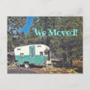 Search for humorous moving announcement cards Vintage