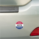 Search for vote blue bumper stickers Red white and blue