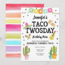 Search for taco twosday invitations Cactus
