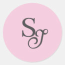 Search for letter f monogram stickers Minimalist