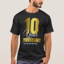 Search for 10 year anniversary tshirts Company