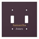 Search for burgundy light switch covers Yellow