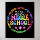 Search for middle school posters First day of school