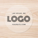 Search for clear logo stickers Promotional