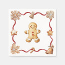 Search for gingerbread man napkins Christmas baby shower