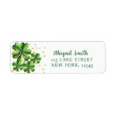 Search for irish return address labels Lucky in love