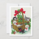 Search for cat christmas cards kitty