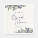 Search for lavender wedding napkins Eucalyptus