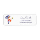 Search for magical return address labels Under the sea