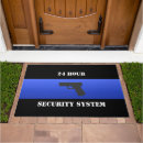 Search for thin blue line doormats Officer
