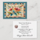 Search for hobby business cards Quilting