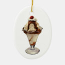 Search for oval ornaments Ice cream