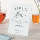 Search for open bar free drinks wedding signs Reception